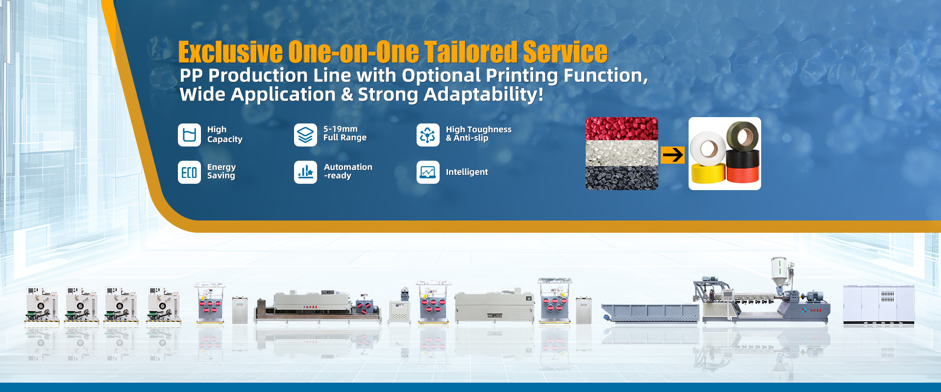 Kualitas Mesin Pembuat Tali PP pabrik