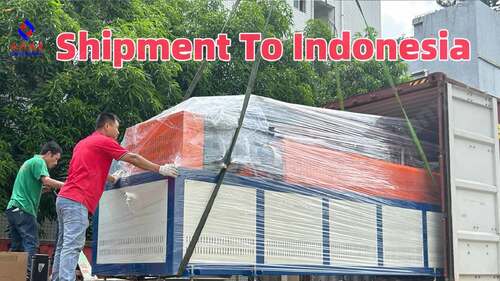Berita perusahaan terbaru tentang Yongxing Zhanxing Berhasil Mengirimkan Satu dari Empat Lini Produksi Tali PP ke Indonesia dan Tiongkok