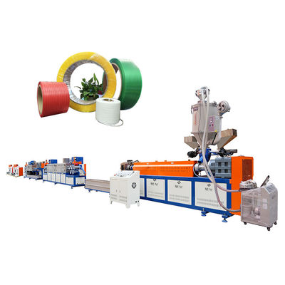 Harga yang bagus 100 KG/H Box Packing PP Strap Line Produksi Polypropylene Strapping Machine on line