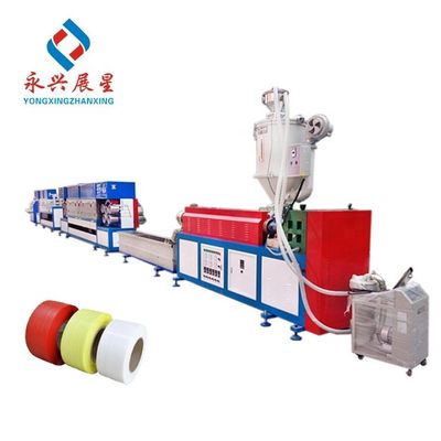 Harga yang bagus Lini Produksi PP Strap Precision Single-screw Plastic Extruder ISO9001/2015 Dimensi L30*W1.5*H3.5M on line
