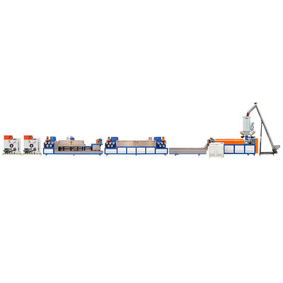 Harga yang bagus Double Screw Extruder PP Strap Extrusion Machine untuk Manufaktur yang Disesuaikan on line