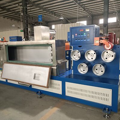 Kualitas  Single-screw PP Strap Making Machine with High Productivity Full Automatic Operation for 5-19 Mm Strap Width pabrik
