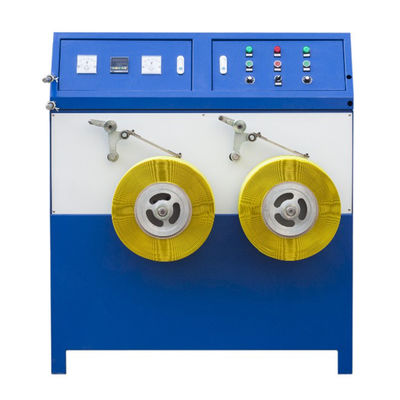 Harga yang bagus Semi Otomatis Strapping Band Winding Machine Double Station Kecepatan Tinggi on line