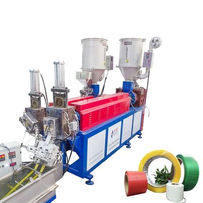 Harga yang bagus PLC Control Twin Screw 5mm-19mm PP Box Strapping Machine on line