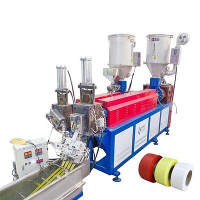 Harga yang bagus Garis produksi tali plastik PP Twin Screw 9mm on line