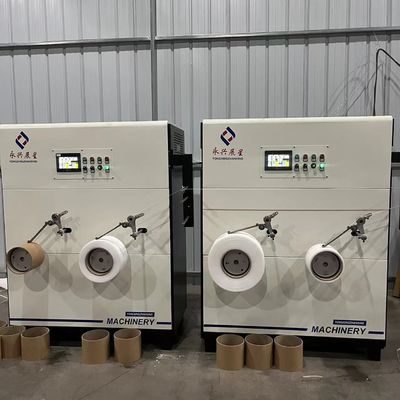 Harga yang bagus Penggulung Tali PP yang Dapat Disesuaikan dengan Kontrol PLC untuk Pabrik Manufaktur on line