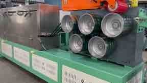 Mesin Pembuat Tali PET Ulir Tunggal Otomatis Akurasi Tinggi dan Lini Produksi Tali PET