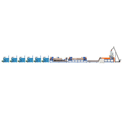 Single Screw PP Strap Band Extrusion Line 125mm PP Strap Membuat Mesin