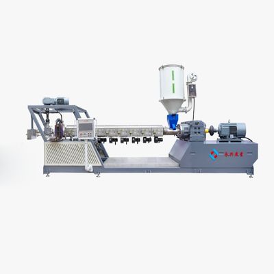 Harga yang bagus Lini Ekstrusi Pita PP Double-screw yang Dapat Disesuaikan dengan Daya 60KW untuk Produksi Efisiensi Tinggi on line