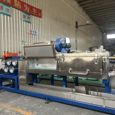 Harga yang bagus 4 Strip PP Strap Produksi Line Double Screw 9mm on line