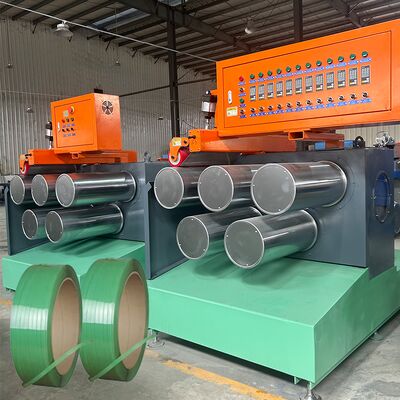 Pet pp Strapping Roll Making Machine Strap Band Packing Tape Strip Produksi Extrusion Line