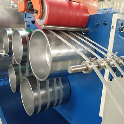 Harga yang bagus Lini produksi tali PP sekrup tunggal dengan kapasitas 100-800 KG/H untuk kemasan industri on line