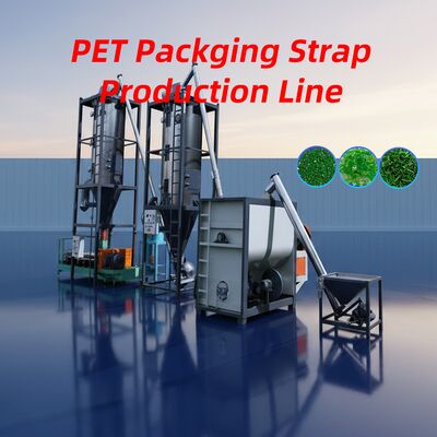 Mesin kemasan Pet Plastic Strapping Pet Strapping Machine dengan lebar 9-32mm Mesin pembuatan ekstrusi plastik