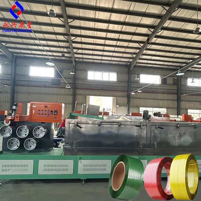 Harga yang bagus Mesin Pembuat Tali PET Otomatis Efisiensi Tinggi untuk Lini Produksi Tali PET 9mm on line