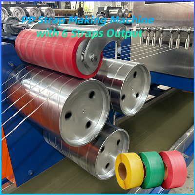 pp strapping extruder line Mesin Pembuat Sabuk Pengepakan Tali Ekstrusi Pita