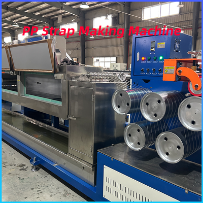 Harga yang bagus PP Strapping Band Line Produksi Pabrik PP High Speed Strap Extrusion Line on line