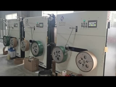 Jalur Produksi Pita PET Penggulung Otomatis untuk dan Output Polyethylene Terephthalate PET Konsisten